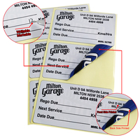 Étiquettes transparentes personnalisées double face avec logo, impression sur verre avant et arrière, vente en gros, qualité professionnelle supérieure, série Pro, pack en vrac