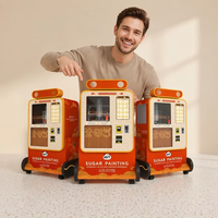 Creative 3D Sugar Painting Robot Electric AI Automatic 220V High Productivity Touch Screen New Candy Making Equipment