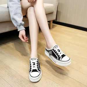 Mocassins Femme 2026 – Chaussures Décontractées d'Été en PU Respirantes à Semelle Épaisse Rehaussante – Chaussures Polyvalentes pour Étudiantes - Product Image 6