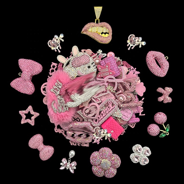 Free Shipping Mixed Phone Charm for Junk Cases Charms Designer Charms for Junk Phone Case Charms DIY Decorative Accessories 10