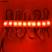 Module LED RGB à changement de couleur pour enseignes, DC12V, simple, 1 LED, mini, petite taille, 0,72 W, utilisation en extérieur, maison, adresse