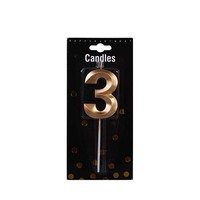 Bougies d'anniversaire dorées numérotées, classiques, écologiques, sans fumée, sans parfum, pour les fêtes de Pâques et la décoration de gâteaux en bars