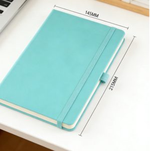 B5 Hardcover Notebook A5 PU Leather Custom <b>Goals</b> Journal - Product Image 1