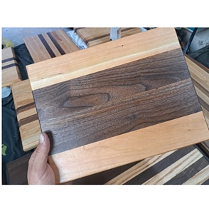Tabla de cortar de madera de acacia gruesa al por mayor, duradera, para cocina, utensilio de mesa, bloque de carnicero, para hostelería, no tóxica, fácil de usar. - Product Image 1