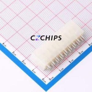 ZX-5557-4.2-2-9PZZ Wire-to-Board Pin Header Through hole,P=4.2mm Connector 2x9P 4.2mm Through Hole Mini-Fit (MX 4.2) - Product Image 2