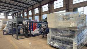 Machine automatique <span class=keywords><strong>de</strong></span> fabrication <span class=keywords><strong>de</strong></span> blocs creux en ciment à emboîtement avec PLC, briques en béton, construction en briques à emboîtement - Product Image 6