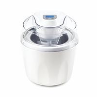 Fabriek Direct Levering Thuisgebruik 220V 12W 1.5l Mini Fruit Ijs Roll Machine Maker Voor Verkoop Lcd-Display