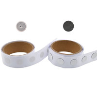 Etiqueta RFID Mini Impermeable Personalizada, Diámetro 18mm, Chip NFC, Etiqueta de Papel RFID de 13.56Mhz, Etiqueta NFC