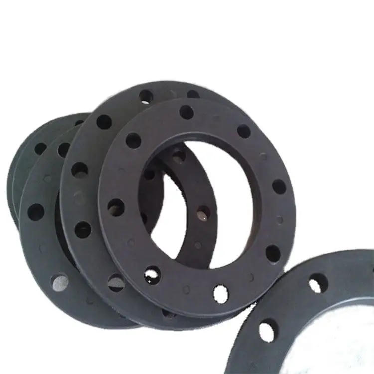 Plástico encaixe PP aço revestido flange/ HDPE aço apoio Flange placa