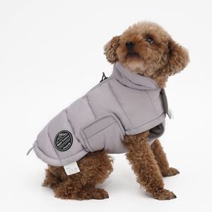 LS 페피 버디즈 맞춤형 초경량 방수 강아지 옷 따뜻한 플리스 겨울 강아지 패딩 코트 의류 반려동물 액세서리 - Product Image 3