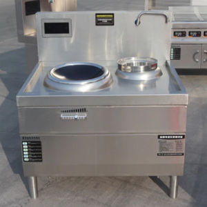 Cuisinière à induction en acier inoxydable à tête unique 15KW équipement de cuisine commerciale à queue unique pour la cuisson des aliments pour les cuisines - Product Image 5