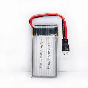 Factory Direct Sales Hot Rechargeable Upgraded Version 752035 602035 3.7v 400mah Lipid Battery Quadcopter Hubsan X4 H107/H107D