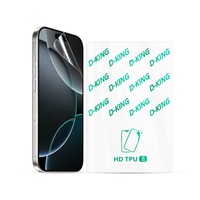Film protecteur d'écran en TPU hydrogel souple transparent HD anti-rayures 2.5D 3D avec logo personnalisé pour atelier de réparation de téléphones