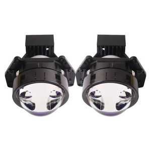 Sanvi Double Mini Lens Car Projector Lens Lamp 80W High Power 3.0Inch Led Headlights for Car - Product Image 3