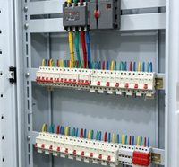 Armoire de commande PLC personnalisée, appareillage basse tension, coffret de commande électrique, armoire de distribution d'énergie, indice de protection IP55, 100A, 380-690V