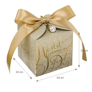 Vente chaude, design populaire, emballage cadeau en carton de luxe exquis, boîte en papier avec ruban personnalisé - Product Image 2