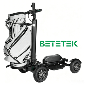 Carrito de Golf Ligero, Plegable, Maniobrable y Práctico, Buggy de Golf para Uso en el Hogar y en Campos de Golf, para Carreteras No Públicas - Product Image 2
