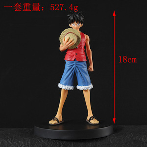 ฟิกเกอร์วันพีซ 5 ตัว การ์ตูนอนิเมะ ลูฟี่ ของเล่นตกแต่ง - Product Image 2