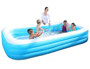 Bestway 54009 3,05 m*1,83 m*56 cm becken aufblasbares aufblasbares klassisches blaues garten-familien-schwimmbecken