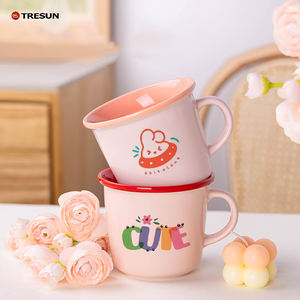 Taza de Cerámica Creativa con Diseño de Macaron, Linda Taza para Agua, Café y Desayuno, Personalizable con Logotipo, Ideal para Regalos - Product Image 1