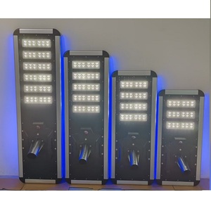 Lampadaire solaire LED extérieur intégré 150W, IP65, modèle télécommandé, corps en aluminium SMD, utilisation en jardin, certifié CE - Product Image 1