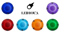 Feu arrière rond 7 pouces, ambre rouge, clignotant, néon, pour camion et remorque
