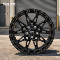 Rines de Aleación Forjada para Automóvil, 17 y 18 Pulgadas, Todoterreno 4x4, Negro Mate, Cóncavos, para Jeep Wrangler