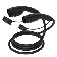 Câbles pour chargeur domestique de véhicule électrique OEM Nouveau câble de charge EVSE 16A 32A 22KW Type 2 à Type 2