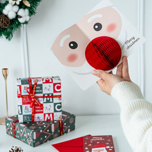 Wholesale 80g Disposable <b>Christmas</b> Coated Paper 43*300cm Silicone Virgin Gift Luxury Custom Packaging Wrapping Paper Roll - Product Image 3