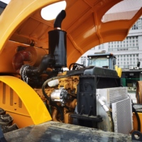 Compacteur routier modèle Xs223j 2025 / Compacteur vibrant d'occasion / Compacteur de sol monocylindre 22 tonnes à faible nombre d'heures de fonctionnement Moteur diesel