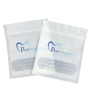 أكياس قابلة لإعادة الإغلاق بتصميم مخصص وشعار مطبوع، قابلة للتحلل الحيوي، لتعبئة المكسرات والحلويات، بتصميم ثلاثي الأختام - Product Image 1