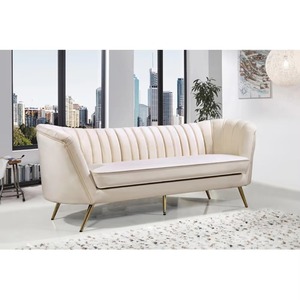 Divano in Velluto di Alta Qualità alla Moda e Confortevole, Molto Morbido, Linee Eleganti, <span class=keywords><strong>Divani</strong></span> Moderni per Soggiorno - Product Image 6