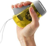 Manivelle portative appuyant sur la lampe de poche de puissance Mini poussée sur la lampe de poche d'urgence pour la maison extérieure