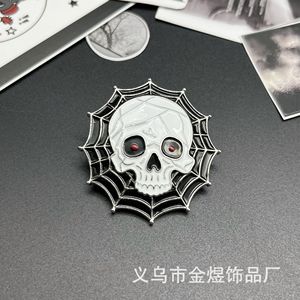 Broches de Aleación de Zinc de Halloween, Diseño de Calavera y Fantasma de Dibujos Animados, Joyería Punk para Fiestas, Unisex - Product Image 2