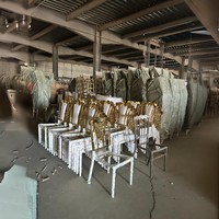 Offre Spéciale pas cher hôtel chaises en gros fête métal Banquet chaises de mariage pour les mariés
