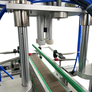 Máy tính để bàn tự động máy đóng nắp chai tròn Nước Mỹ phẩm nước giải khát Băng tải máy đóng nắp dòng - Product Image 5