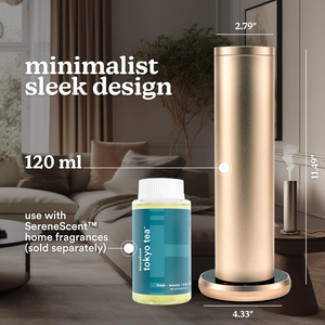 Custom Logo Household Aromatherapy <b>Diffuser</b> Aluminium Waterless Essential <b>Oil</b> Battery Powered Portable for 1 Year - Product Image 2