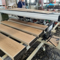 Plancher en bois composite SPC, 100% sans formaldéhyde, revêtement de sol PVC, carreaux vinyle SPC clipsables 5 mm pour intérieur