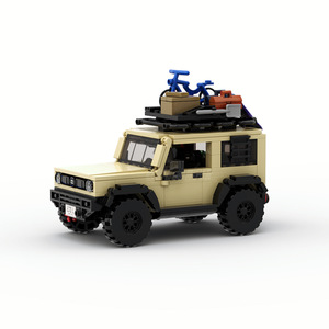 Bloques de construcción niño juguete regalo Construcción de plástico Moc coche modelo <span class=keywords><strong>mini</strong></span> Abs ladrillo Orv coche Abs juguete juego de bloques de construcción - Product Image 4