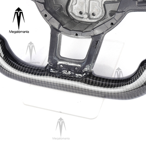 พวงมาลัย LED คาร์บอนไฟเบอร์แท้เหมาะสำหรับ VW MK7 GTI MK6 R GLI Golf 7 CC POLO GTD GTE R-LINE R - Product Image 6