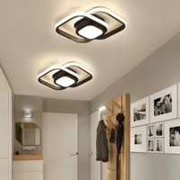 Lustre LED simple, moderne, pour plafond, couloir, allée, hall, lampe murale, salon, éclairage intérieur