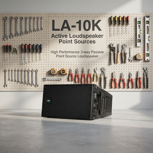Enceinte active LA-10K, sources ponctuelles, haute performance, enceinte passive à 3 voies, source ponctuelle - Product Image 3