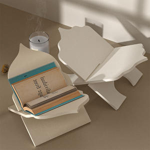 Porte-livre résine coulée moules support de musique Silicone moule livre lecture support époxy moules étagère résine époxy moule bricolage artisanat - Product Image 5