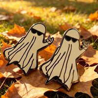 Épingles en métal de mode du fabricant, badges de dessin animé, logo, épingles de revers plaquées nickel noir, épingles en émail dur personnalisées et mignonnes