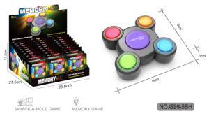 Jeux de mémoire magiques d'apprentissage éducatif Whack a Mole clignotant plastique Cube jouet pour enfants enfant - Product Image 4