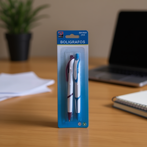 Boligrafos Ballpoint Pen 2Pcs Pack Ref 04567 Mnj Brand - Product Image 2