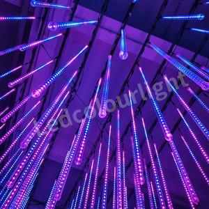 Câu lạc bộ đêm trần đèn LED rõ ràng hiệu ứng Video RGB thanh ánh sáng sao băng ống dẫn ánh sáng điểm ảnh - Product Image 2