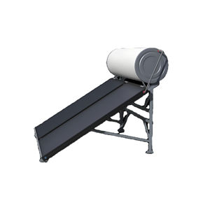Calentador de agua <span class=keywords><strong>Solar</strong></span> integrado aprobado por ISO9001, Colector de placa plana presurizado, tanque recubierto de esmalte de cobre, producto <span class=keywords><strong>Solar</strong></span> Keymark - Product Image 2