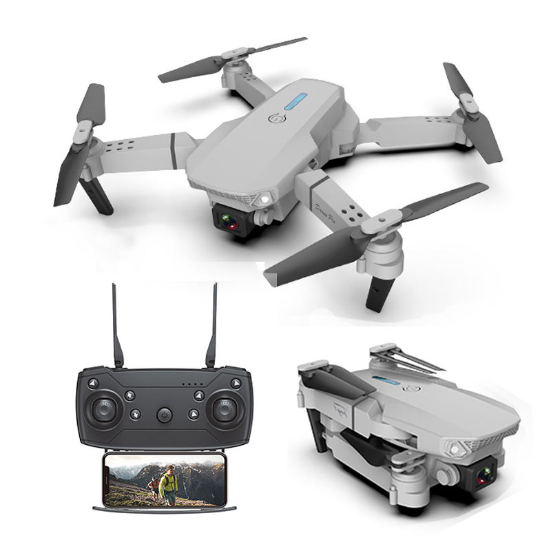 2025 E88 4k UHD Mini Flying Camera WiFi GPS Real-time Transmission FPV ...