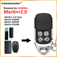 Pour Merlin 2.0 e960m télécommande de garage e960 e945 e950 ouvre-porte de garage remplacement code roulant à distance 433.92 mhz